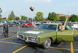 Illustration for article titled Lebowski Fest Ringer Fling, Featuring A Plymouth Fury III